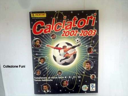 Album c Campionato 2002-03 completo doppio